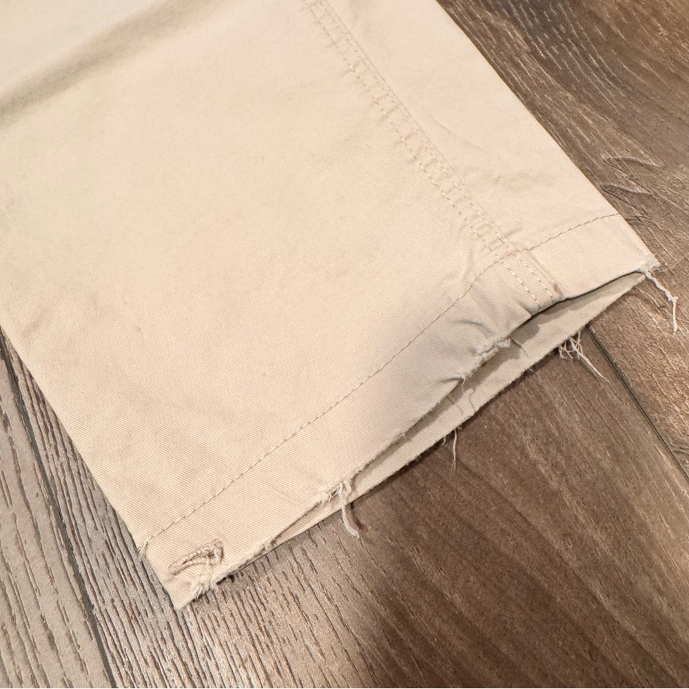 American Eagle Cargo Pants Slim Fit 36x30 Light Khaki - Picture 6 of 7
